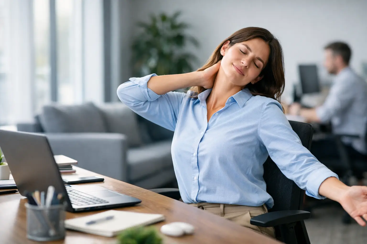 How to Relieve Desk Stiffness Without Pushing Through